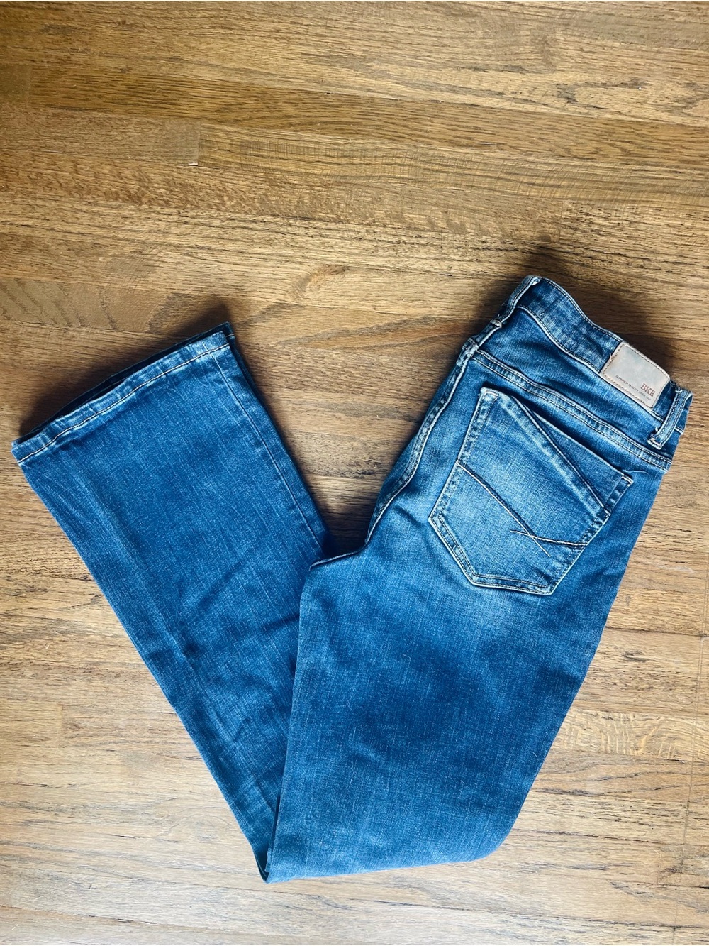 BKE Women's Medium Blue Bootcut Jeans